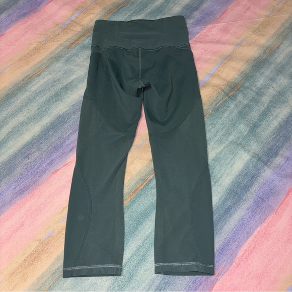 Lululemon Wunder Train Mesh Panel High-Rise Crop 21" - Picture 7 of 10